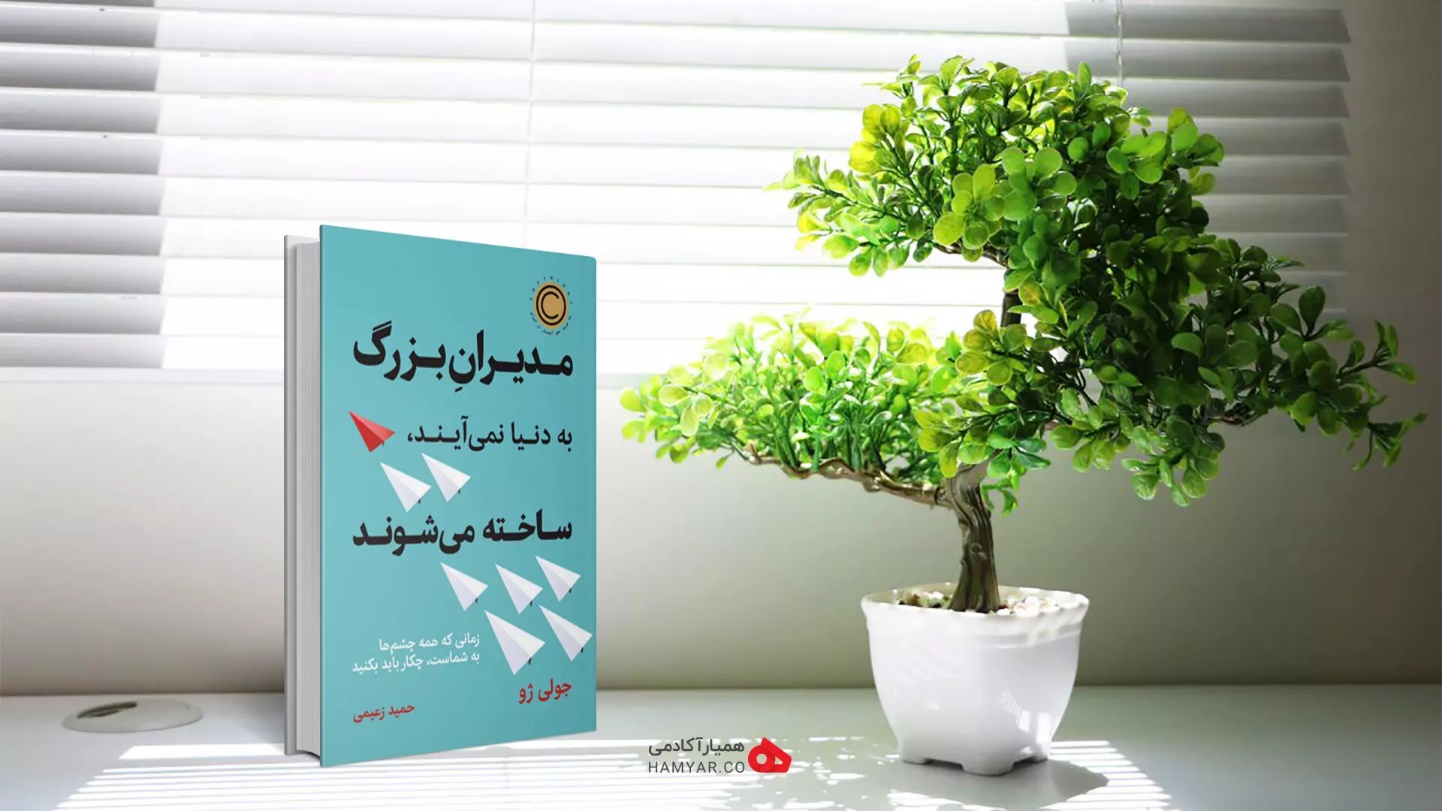 کتاب مدیران بزرگ به دنیا نمی آیند، ساخته می شوند